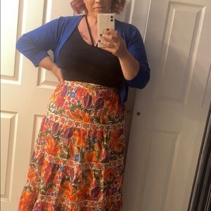 Size XL Farm by Rio Anthropologie Skirt